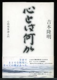 心とは何か : 心的現象論入門