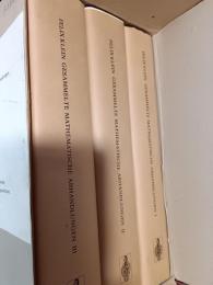 Gesammelte Mathematische Abhandlungen
