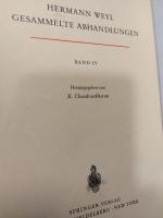 Hermann Weyl　Gesammelte Abhandlungen