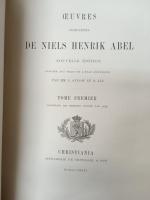Oeuvres Completes de Niels Henrik Abel