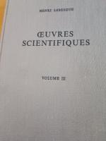 Oeuvres Scientifiques