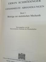 Erwin Schrödinger Gesammelte Abhandlungen = Collected papers