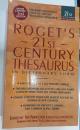 Roget's 21st century thesaurus in dictionary form : the essential reference for home, school, or office