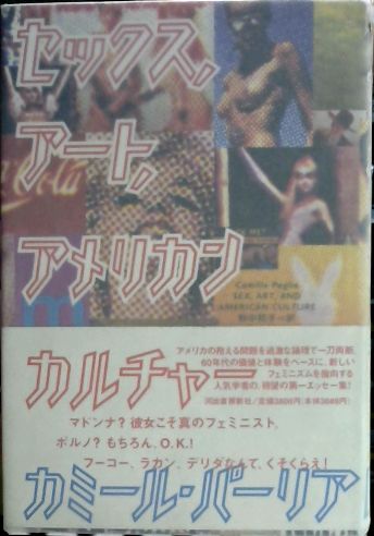 セックス アート アメリカンカルチャー カミール パーリア 著 野中邦子 訳 古本屋ピープル 古本 中古本 古書籍の通販は 日本の古本屋 日本の古本屋