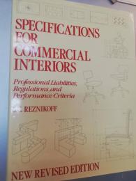Specifications for commercial interiors