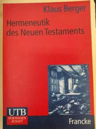 Hermeneutik des Neuen Testaments