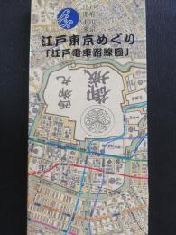 江戸東京めぐり「江戸電車路線圖」