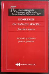 Isometries on Banach spaces : function spaces