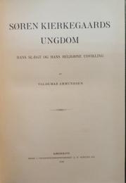 Søren kierkegaards ungdom : Universitet i Rektoratsaaret 1911-1912