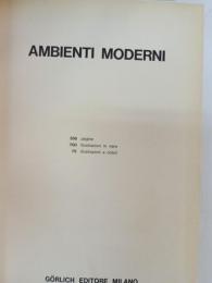 Ambienti moderni.
