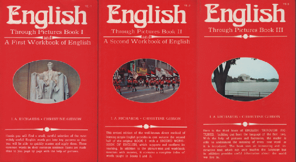 English through pictures book＜Ⅰ・Ⅱ・Ⅲ＞3冊セット(I.A. Richards
