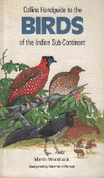 Collins handguide to the birds of the Indian sub-continent