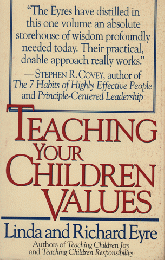 TEACHING YOUR CHILDREN VALUES