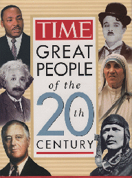 洋書　TIME GREAT PEOPLE of the 20 Century