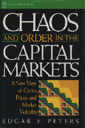 CHAOS AND ORDER IN THE CAPITAL MARKETS