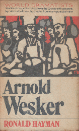 ARNOLD WESKER　（WORLD　DRAMATISTS）