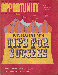 洋書：OPPORTUNITY MAGAZINE