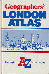 洋書　Geographers' LONDON ATLAS