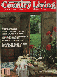 Country Living　（april 1988）