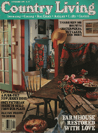 Country Living　（november 1990）