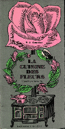 洋書（仏語）　LA CUISINE DES FLEURS