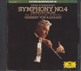 CD「チャイコフスキー　交響曲　第4番　ヘ短調　作品36/イタリア奇想曲　作品45」