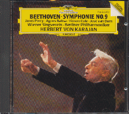 CD「カラヤン指揮：ベートーヴェン　交響曲　第9番」