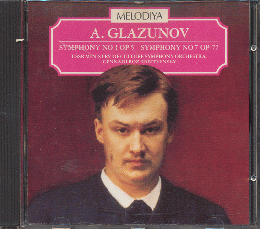 CD：MELODIYA MCD100/GLAZUNOV
