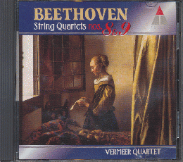 CD「ベートーヴェン：弦楽四重奏曲第8＆９番」