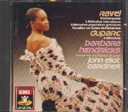 CD「RAVEL/DUPARC/BARBARA/HENDRICKS」