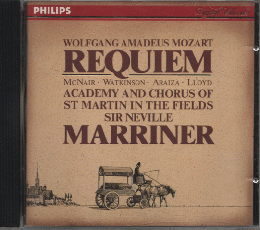 CD「MOZART・REQUIEM・SIR NEVILLE MARRINER」