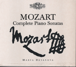 CD「モーツァルト　Complete Piano　Sonnatas」6枚組