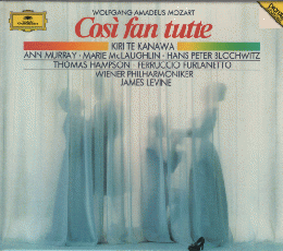 CD「MOZART　Cosi　fan　tutte」