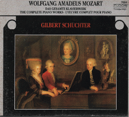 CD「MOZART　THE　COMPLETE　PIANO　WORKS/GILBERT　SCHUCHTER」5枚組