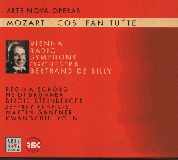 CD「MOZART　COSI　FAN　TUTTE/指揮：Bertrand　de　Billy」3枚組
