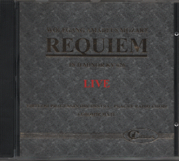 CD　『W. A. MOZART  REQUIEM』