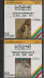 CD　『MOZART　VIOLIN SONATAS　Vol.14、15』