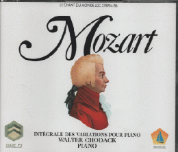 CDMOZART　Integrale Des Variations　Pour　Piano」3枚組