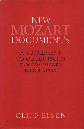 NEW MOZART DOCUMENTS