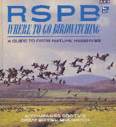RSPB Where To Go Birdwatching　探鳥のガイド本