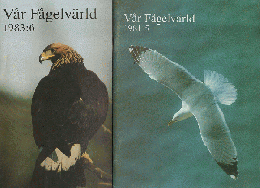 Var Fagelvarld 1981:5 1981:6  1982:1～4  1983:6（7冊セット）