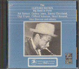 CD「THE CLIFFORD BROWN BIG BAND IN PARIS」