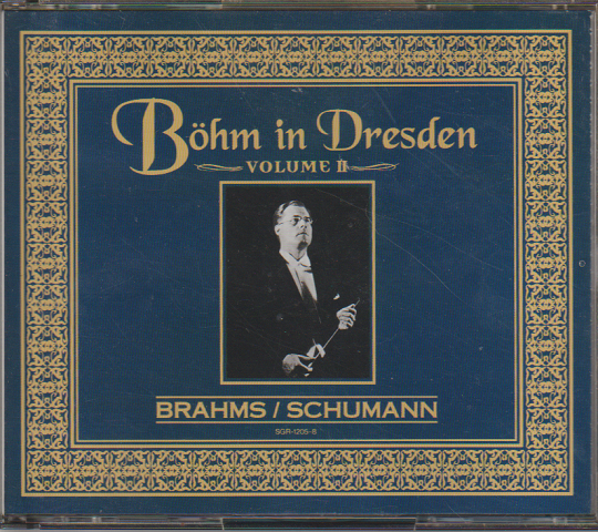 CD「カール・ベームの遺産（第2巻）ブラームス/シューマン編」(指揮 ...
