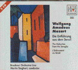 CD: MOZART Die Entfuhrung aus dem Serail 後宮からの誘拐