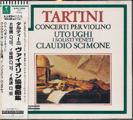 CD「TARTINI：ヴァイオリン協奏曲集/ウギ」