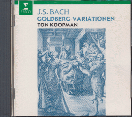 CD「バッハ：ゴルトベルク変奏曲/トン・コープマン」