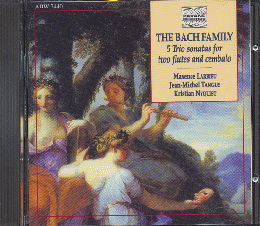 CD「THE BACH FAMILY/5Trio sonatas」
