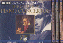 CD「LUDWIG VAN BEETHOVEN:THE COMPLETE PIANO CONCERTOS」3枚セット

