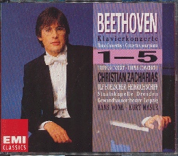 CD「BERTHOVEN  PIANO CONCERTOS NOS.1-5」２枚組
