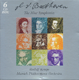 CD「L.V.Beethoven　The Nine Symphonies 」　６枚組